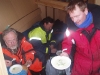 Fiskesuppe ombord Olav, Jon og Vegar