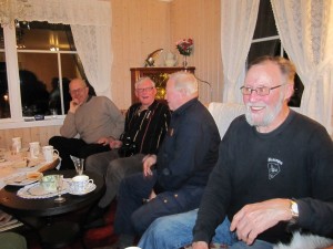 Verten med noen av gjestene